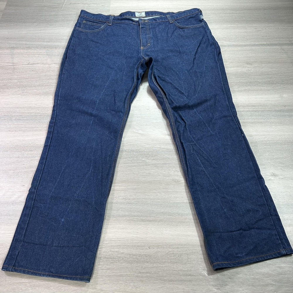 Tyndale FR Jeans‎ Mens 44x34 Blue Denim Arc Rated CAT 2 NFPA 2112 Made USA